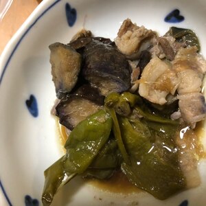 ご飯がすすむ☆なすピーマン豚肉の中華炒め